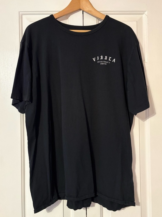 VISSLA Other - Vissla Black Logo Short Sleeve Tee - Men's Casual Shirt - XL